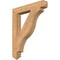 Ekena Millwork Funston Arts & Crafts Smooth Bracket, Western Red Cedar, 5 1/2"W x 38"D x 46"H BKT06X38X46FST03SWR - alternate 1